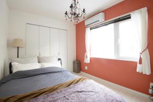 Katil atau katil-katil dalam bilik di HH House Sapporo