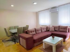 Istumisnurk majutusasutuses Apartman LARA