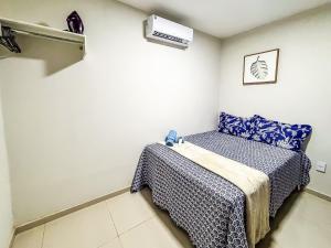 Vila Imper Host Balsas- Apês com Wi-fi I A/C a 3 min. do Mix Mateus客房内的一张或多张床位