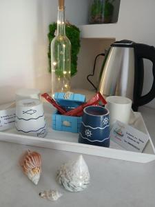 Παροχές για τσάι/καφέ στο Нощувка в каюта