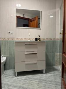 Kúpeľňa v ubytovaní PISO MOAÑA