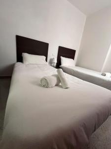 Voodi või voodid majutusasutuse Castillo Dream en San Bartolome de Tirajana toas