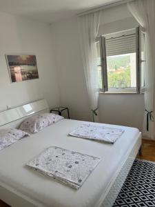 Ένα ή περισσότερα κρεβάτια σε δωμάτιο στο Apartman Relax