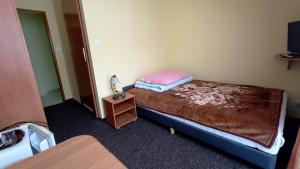 Postel nebo postele na pokoji v ubytování Delfin -przy plaży, widok na morze