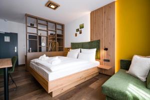 Voodi või voodid majutusasutuse Hotel Sandkorn toas