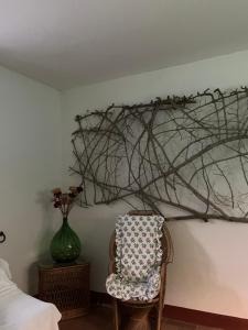 Postel nebo postele na pokoji v ubytování Agriturismo Podere Sant' Antonio