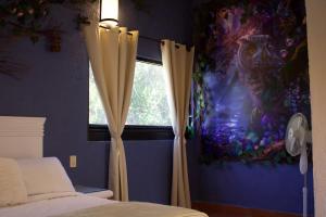 Postel nebo postele na pokoji v ubytování Hotel Mythos