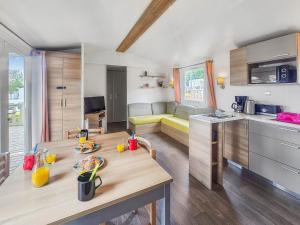 Dapur atau dapur kecil di Pause à Litteau