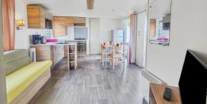Dapur atau dapur kecil di Pause à Litteau
