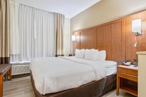 Comfort Inn & Suites Montgomery East Carmichael Rd客房内的一张或多张床位