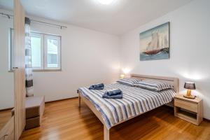 Posteľ alebo postele v izbe v ubytovaní Apartman Elephant