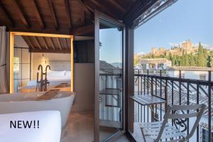 Μπαλκόνι ή βεράντα στο Calm Suites Babole