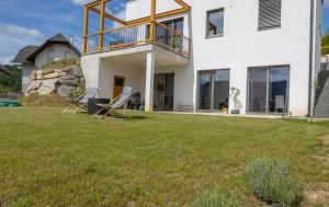 Vườn quanh Sonniges Apartment in Semriach mit eigenem Garten und Weitblick