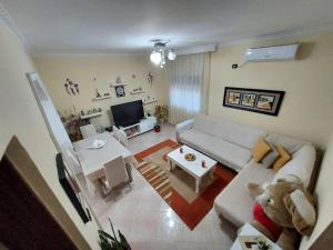 Χώρος καθιστικού στο Alba di Valona Apartment