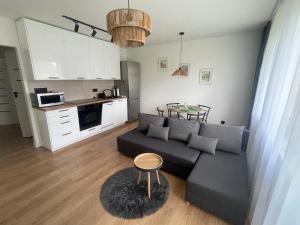Η κουζίνα ή μικρή κουζίνα στο Apartament Cichy