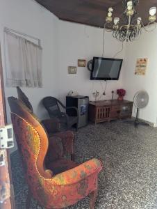 TV a/nebo společenská místnost v ubytování Céntrico y cómodo Apartamento en Danlí