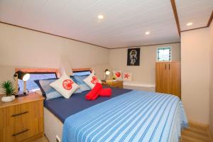 Postel nebo postele na pokoji v ubytování Gulet for rent in Göcek - 24 Mt 6 Cabins 12 Guest
