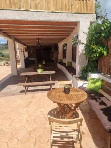 Patio nebo venkovní prostory v ubytování La Aldea