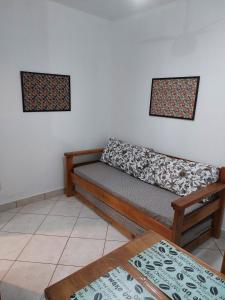 Posezení v ubytování Flat à Beira Mar na Ilha Comprida