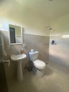 Koupelna v ubytování Hotel Suites La Maya