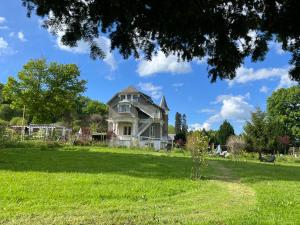 Zahrada ubytování Domaine de la Jasseix