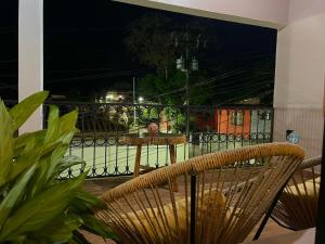 Balkon oz. terasa v nastanitvi Hostal Marias