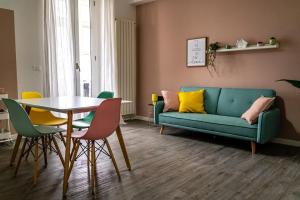 Χώρος καθιστικού στο La casa di Racky