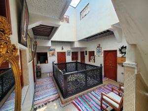Zona de estar de Riad Lalla Marrakech
