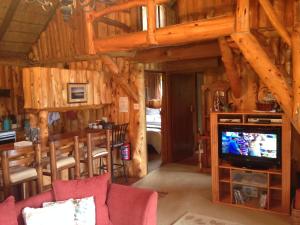 Et tv og/eller underholdning på Willowbrooke Cottage