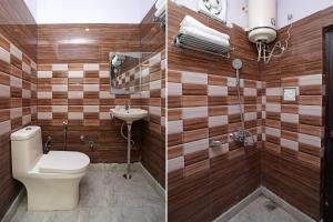 Bilik mandi di Hotel O Raj Palace