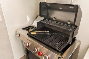 an oven with a rack on top of it at Mt FUJI RESORT GLAMPING Yamanakako in Yamanakako +62 photos
