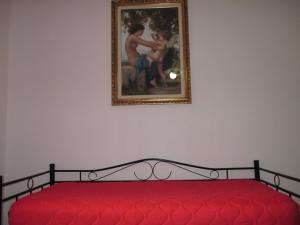 Posteľ alebo postele v izbe v ubytovaní Palinuro casa vacanze "Donna Antonia"