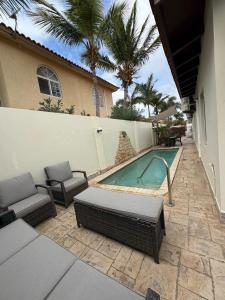 Kolam renang di atau dekat dengan Bijou Villa Bloemond- 3BR-2BTH-pool Studio