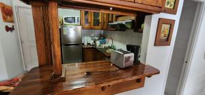 Kuchyň nebo kuchyňský kout v ubytování Apartamento Termas de Chillán