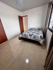 Postel nebo postele na pokoji v ubytování Apartamento con terraza privada y jacuzzi
