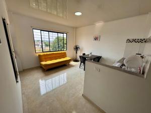 Postel nebo postele na pokoji v ubytování Apartamento con terraza privada y jacuzzi