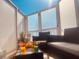 Posezení v ubytování Rose des Sables - Palavas