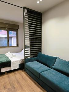 Posezení v ubytování SOLs Center Rooms
