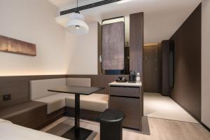 Kuchyň nebo kuchyňský kout v ubytování Atour Hotel Beijing Bird's Nest West Huixin Street North Exit Subway Station + 89 fotografií