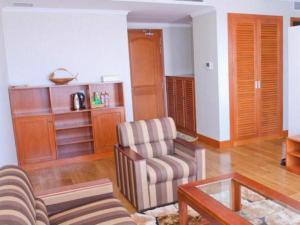 Ruang duduk di Hoa Binh - Rach Gia Resort