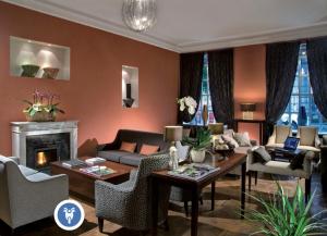 Posezení v ubytování Best Western Hotel Piemontese