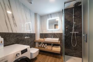 Ένα μπάνιο στο Eurovea Tower Apartment free Parking +25 φωτογραφίες