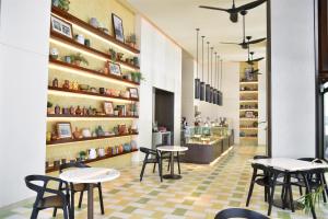 Restorāns vai citas vietas, kur ieturēt maltīti, naktsmītnē Park Hyatt Doha, Msheireb Downtown