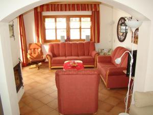 Istumisnurk majutusasutuses Apartment in Mariapfarr near Ski Slopes