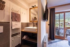 Vannituba majutusasutuses Pension Edelweiss