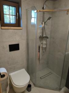 Koupelna v ubytování DOMEK AGA + 13 fotografií