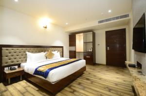 Krevet ili kreveti u jedinici u okviru objekta Hotel Everland Wish