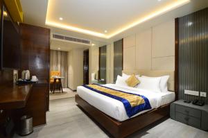 Krevet ili kreveti u jedinici u okviru objekta Hotel Everland Wish