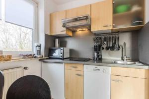 Dapur atau dapur kecil di Wohnung 11 ID 370