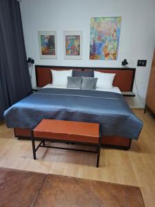 Postel nebo postele na pokoji v ubytování Rooms Bytom